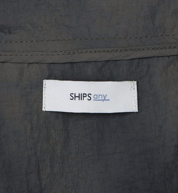 SHIPS any「SHIPS any:〈洗濯機可能〉タイダイ ナイロン アーバン ジップ ライト パーカー◆」|その他|