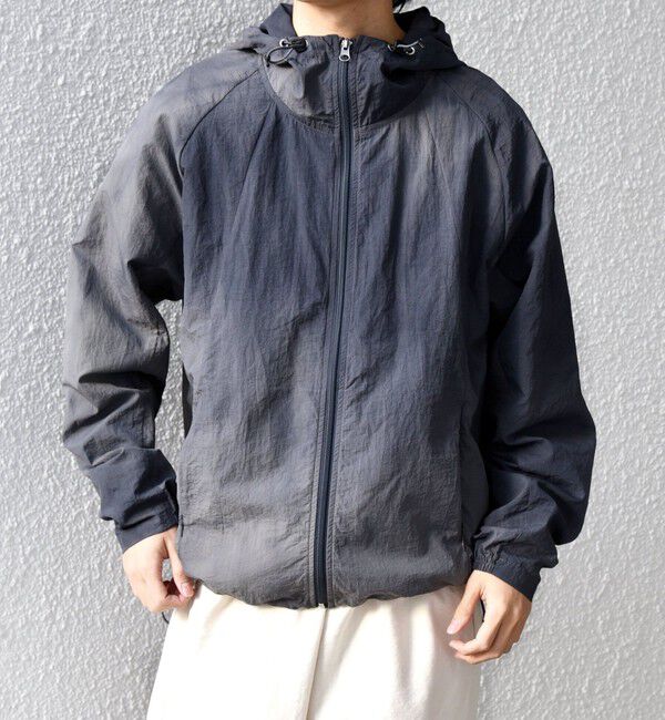 SHIPS any「SHIPS any:〈洗濯機可能〉タイダイ ナイロン アーバン ジップ ライト パーカー◆」|その他|