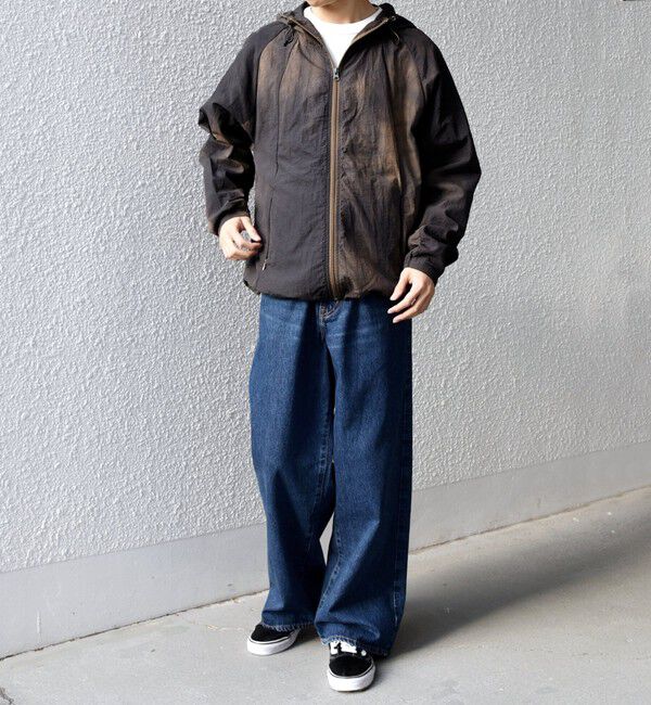 SHIPS any「SHIPS any:〈洗濯機可能〉タイダイ ナイロン アーバン ジップ ライト パーカー◆」|その他|