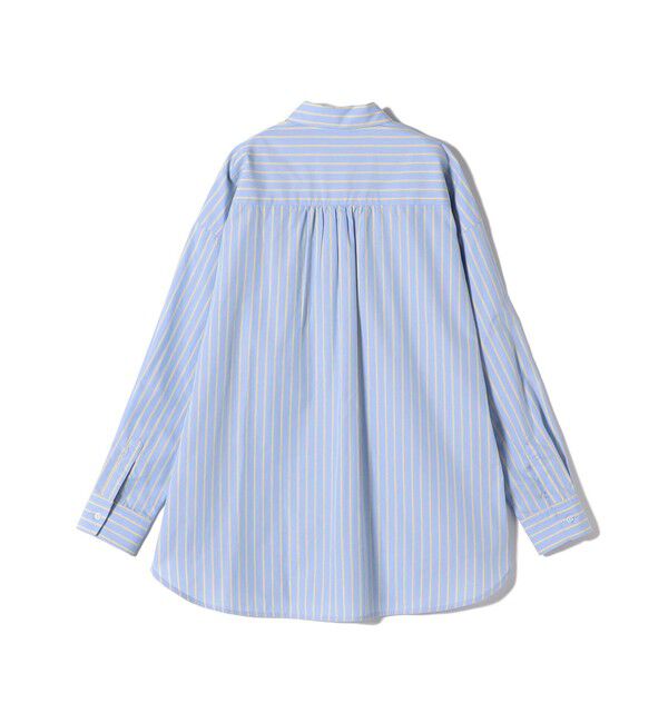 SHIPS Colors 「SHIPS Colors:〈手洗い可能〉ストライプ オーバー シャツ 2」|シャツ・ブラウス|