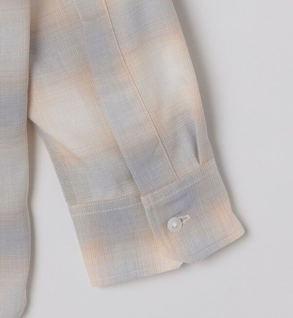 SHIPS「SHIPS: ミツマサ コットン ウール レギュラーカラー シャツ」|シャツ・ブラウス|