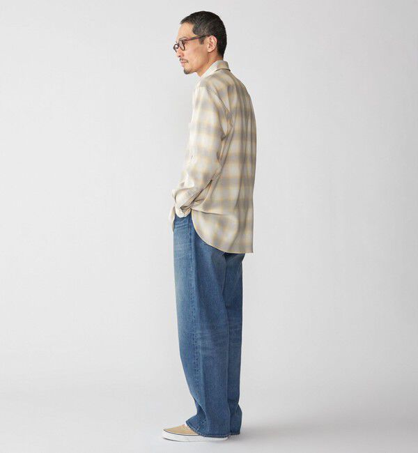 SHIPS「SHIPS: ミツマサ コットン ウール レギュラーカラー シャツ」|シャツ・ブラウス|