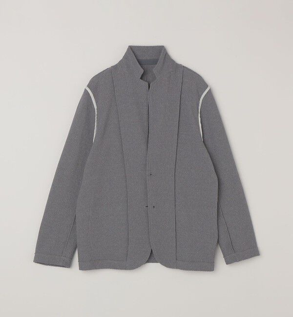 SHIPS any「SHIPS any:〈洗濯機可能〉TEXBRID(R) リネン混 タックハニカム ニッティング ジャケット◆」|テーラードジャケット|