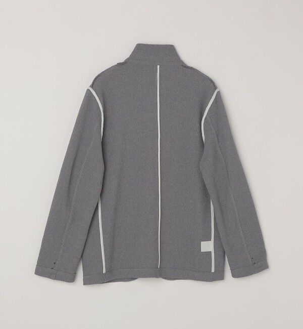 SHIPS any「SHIPS any:〈洗濯機可能〉TEXBRID(R) リネン混 タックハニカム ニッティング ジャケット◆」|テーラードジャケット|