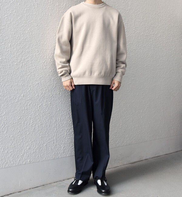 SHIPS any「SHIPS any:〈手洗い可能〉ミラノリブ コットンライク クルーネック ニット◆」|ニット・セーター|