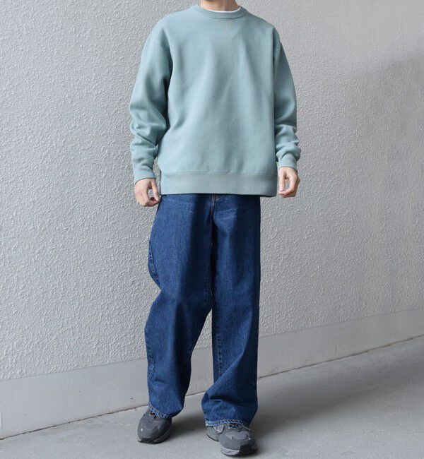 SHIPS any「SHIPS any:〈手洗い可能〉ミラノリブ コットンライク クルーネック ニット◆」|ニット・セーター|