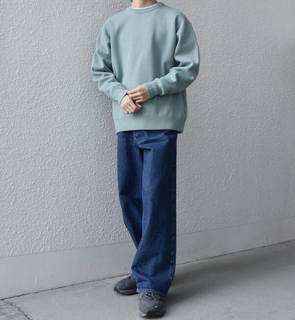 SHIPS any「SHIPS any:〈手洗い可能〉ミラノリブ コットンライク クルーネック ニット◆」|ニット・セーター|