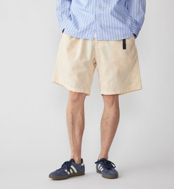 SHIPS「【SHIPS別注】Gramicci: コットンリネン ショーツ」|その他|オフホワイト
