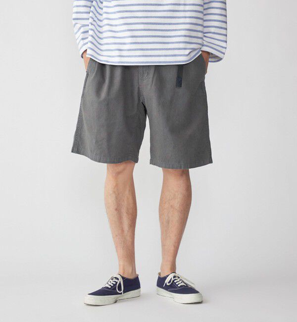 SHIPS「【SHIPS別注】Gramicci: コットンリネン ショーツ」|その他|ダークグレー