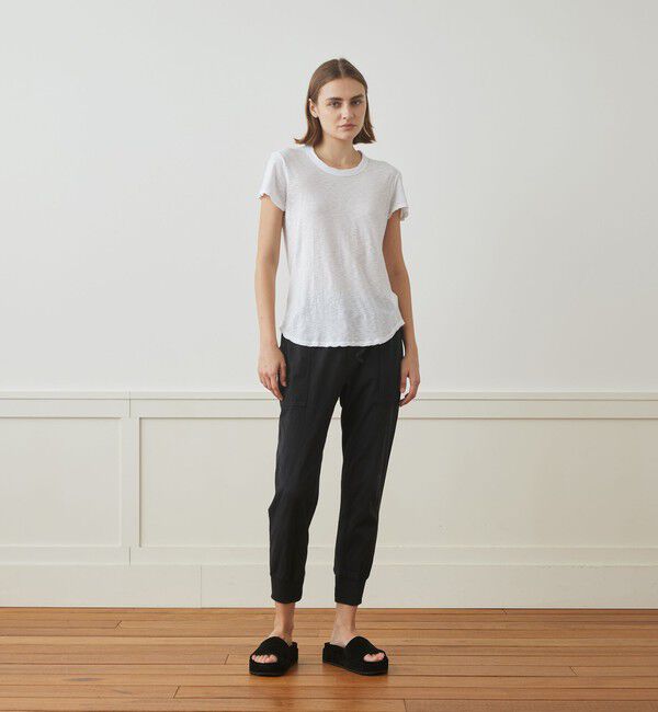 JAMES PERSE「スラブジャージー クルーネック Ｔシャツ WUA3037」|Tシャツ・カットソー|