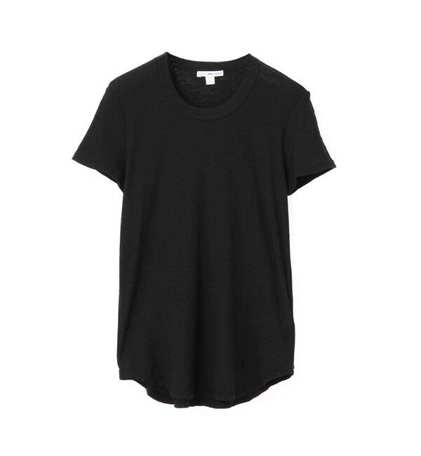 JAMES PERSE「スラブジャージー クルーネック Ｔシャツ WUA3037」|Tシャツ・カットソー|18 チャコールグレー