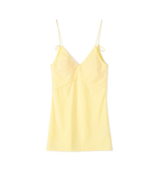 BACCA「inner piece キュプラストレッチ カップインキャミソール」|キャミソール|23 イエロー