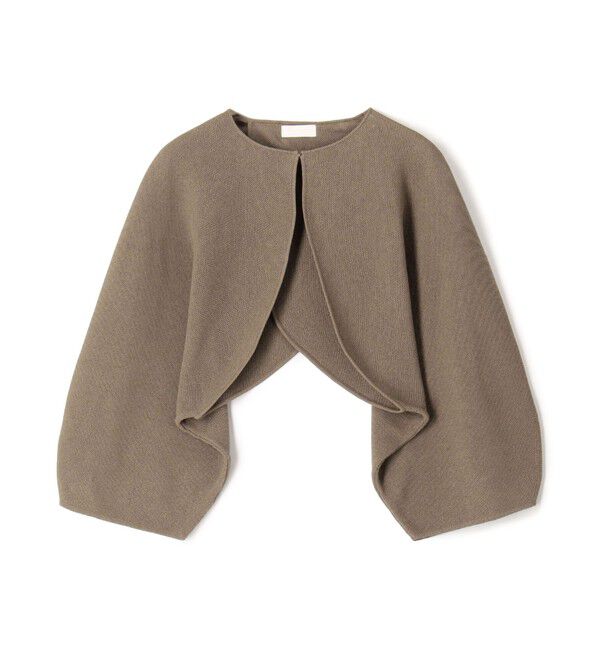 Ballsey「パールステッチペーパー バタフライカーディガン」|カーディガン|57 カーキ