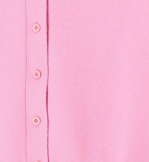 CABaN「コットンカシミヤ クルーネックカーディガン」|カーディガン|