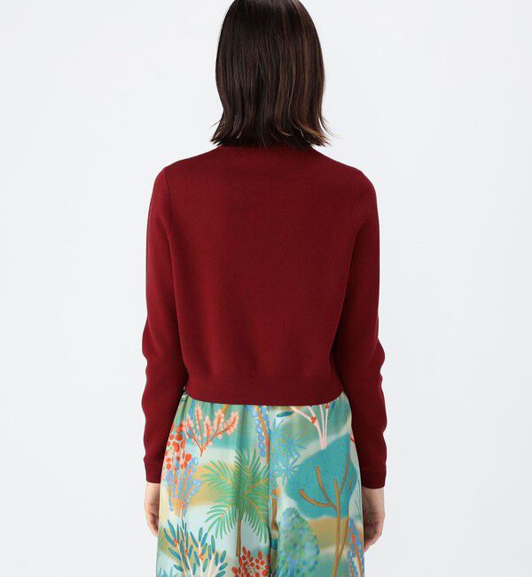 CABaN「コットンカシミヤ クルーネックカーディガン」|カーディガン|