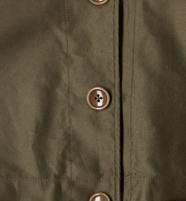 BACCA「シルクキュプラプリント リバーシブルジャケット」|ベスト・ジレ|