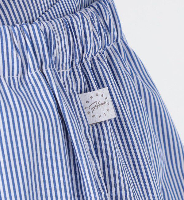 TOMORROWLAND HOME「コットンブロードストライプ パジャマ（ウィメンズ）」|ルームウェア|