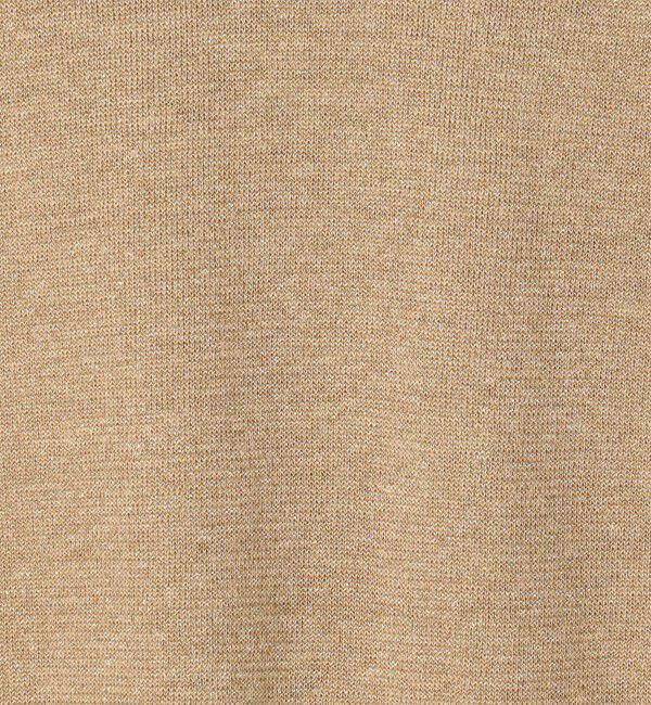 MACPHEE「プレーンリネン ラグランスリーブプルオーバー」|ニット・セーター|