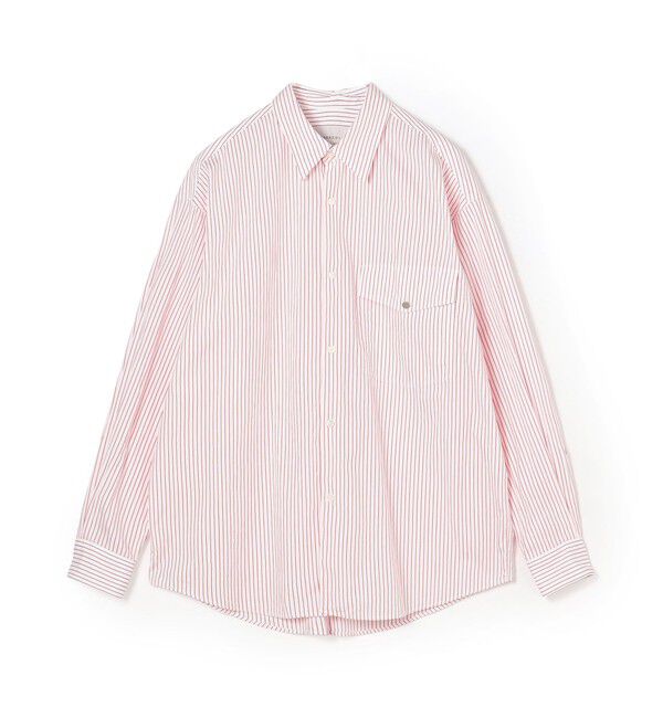 TOMORROWLAND MENS「コットンブロード レギュラーカラーシャツ」|シャツ・ブラウス|12 レッド系