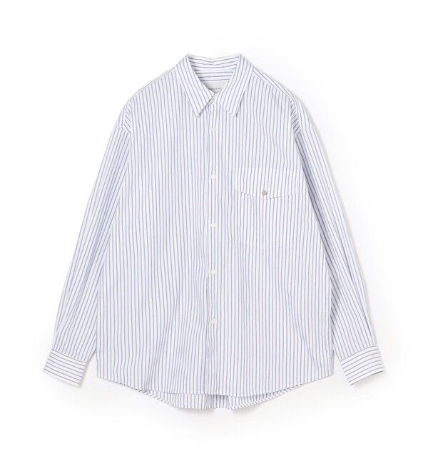TOMORROWLAND MENS「コットンブロード レギュラーカラーシャツ」|シャツ・ブラウス|16 ブルー系
