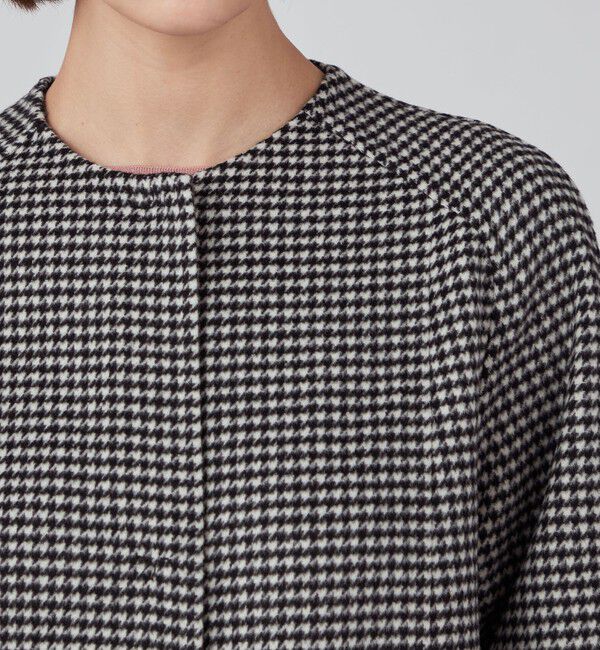 TOMORROWLAND collection「スーパーダブルフェイス リバーシブルコート」|ノーカラーコート|