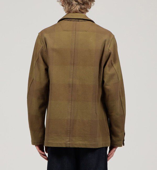 TOMORROWLAND MENS「インドコットンネル ブルゾン」|ブルゾン・スタジャン|