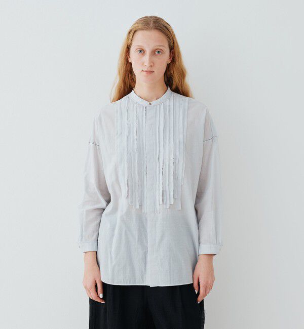 GALERIE VIE「インドコットン ブザムシャツ」|シャツ・ブラウス|