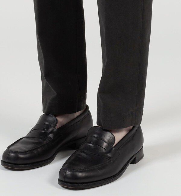 TOMORROWLAND MENS「コットンポリウレタン ピーチスキンイージースラックス SONDRIO」|スラックス|