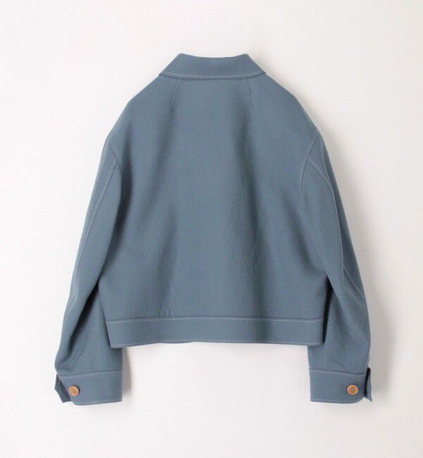 CABaN「ドライウール ショートブルゾン」|ダッフルコート|