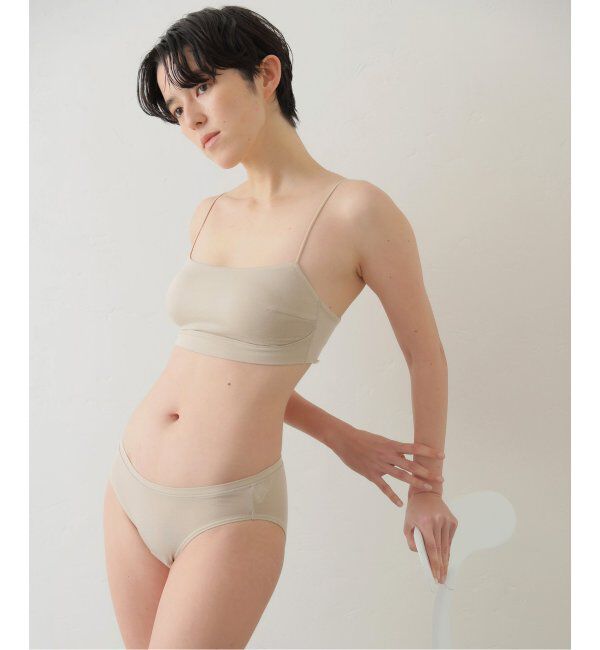 EMILYWEEK「【ACTIVE】Bamboo ストレッチビキニショーツ（ベージュ、グリーン）」|インナー|