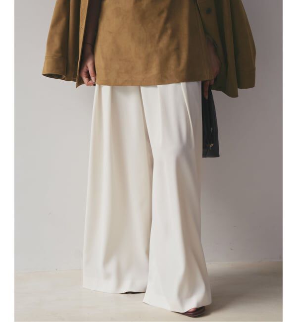 Plage「《予約》Tuck Wide パンツ」|その他|