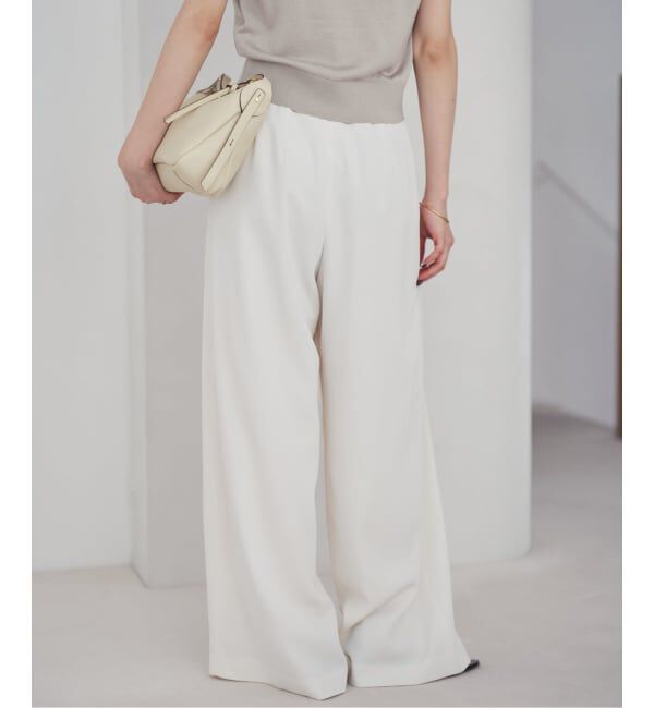 Plage「《予約》Tuck Wide パンツ」|その他|