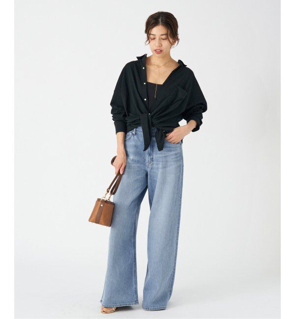IENA「YANUK/ヤヌーク KATE ルーズバギーデニム 57152081」|デニム|