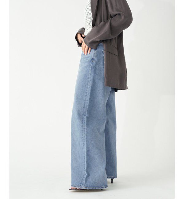 IENA「YANUK/ヤヌーク KATE ルーズバギーデニム 57152081」|デニム|