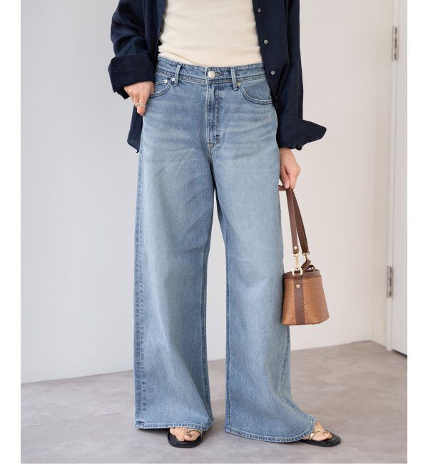IENA「YANUK/ヤヌーク KATE ルーズバギーデニム 57152081」|デニム|