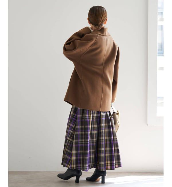 IENA「《追加3》Super160 ショールカラーハーフコート」|その他|