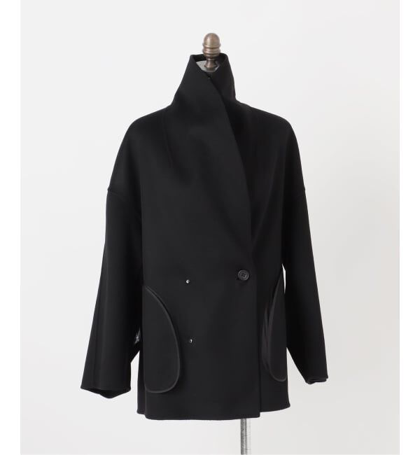 IENA「《追加3》Super160 ショールカラーハーフコート」|その他|