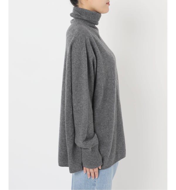 IENA「《追加》Fineニュージーウール ハイネックプルオーバー」|ニット・セーター|