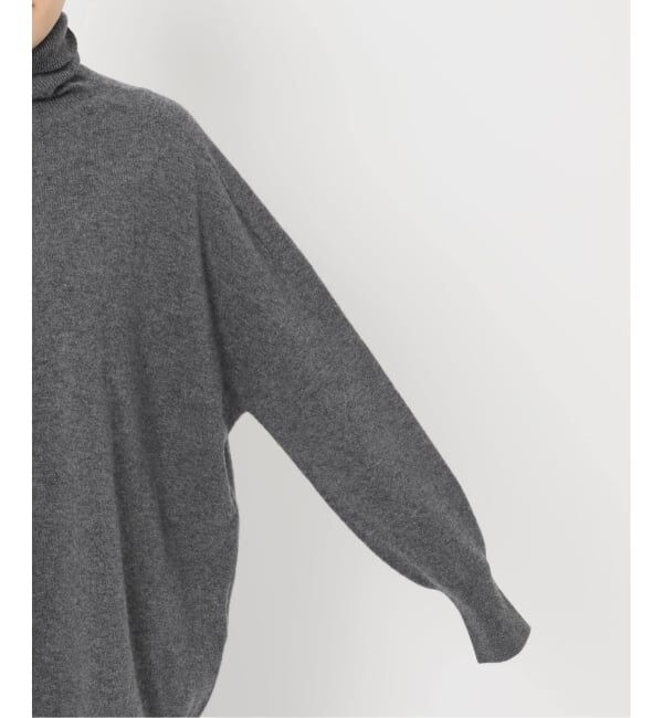 IENA「《追加》Fineニュージーウール ハイネックプルオーバー」|ニット・セーター|
