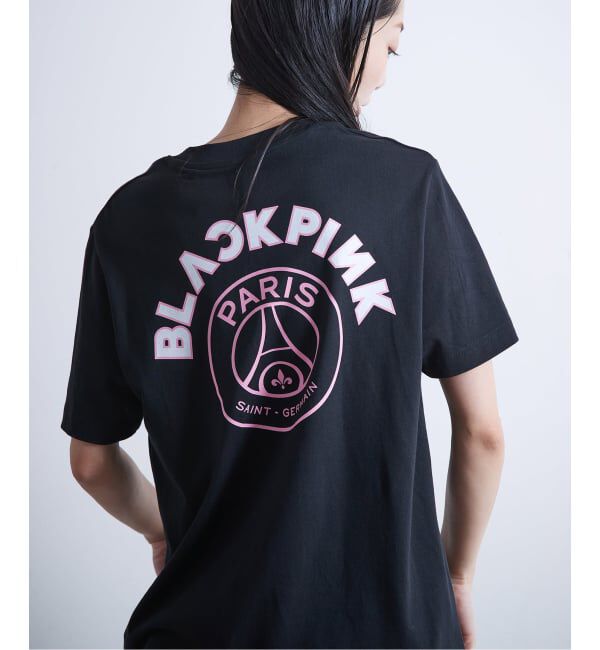Paris Saint-Germain「【BlackpinkxPSG】Elevated Graphic TEE ST171- BLKPSG- BPP」|Tシャツ・カットソー|