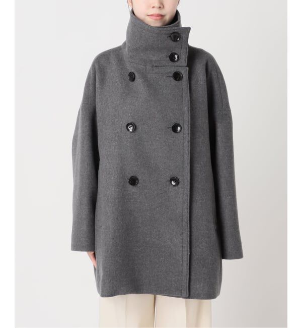 NOBLE「《追加・WEB限定カラー》スタンドカラーオーバーコート」|その他|