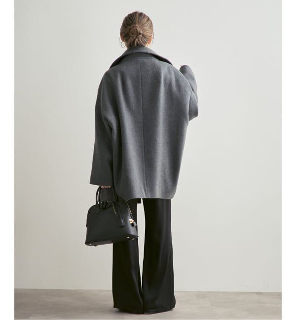 NOBLE「《追加・WEB限定カラー》スタンドカラーオーバーコート」|その他|