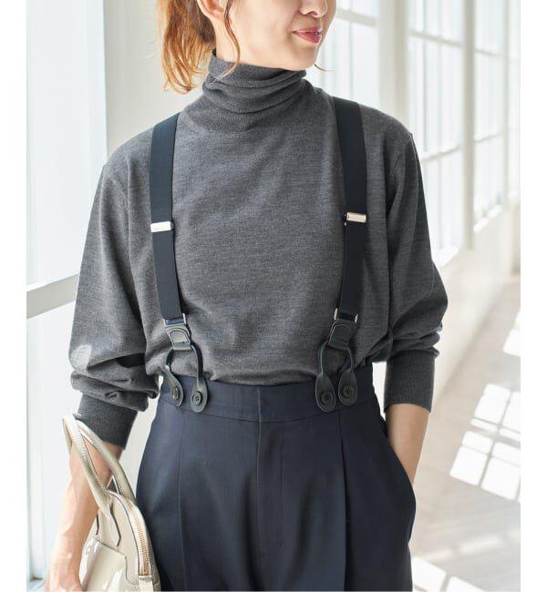 Spick and Span「《新色有り / 追加2》18Gタートルネックプルオーバー」|ニット・セーター|