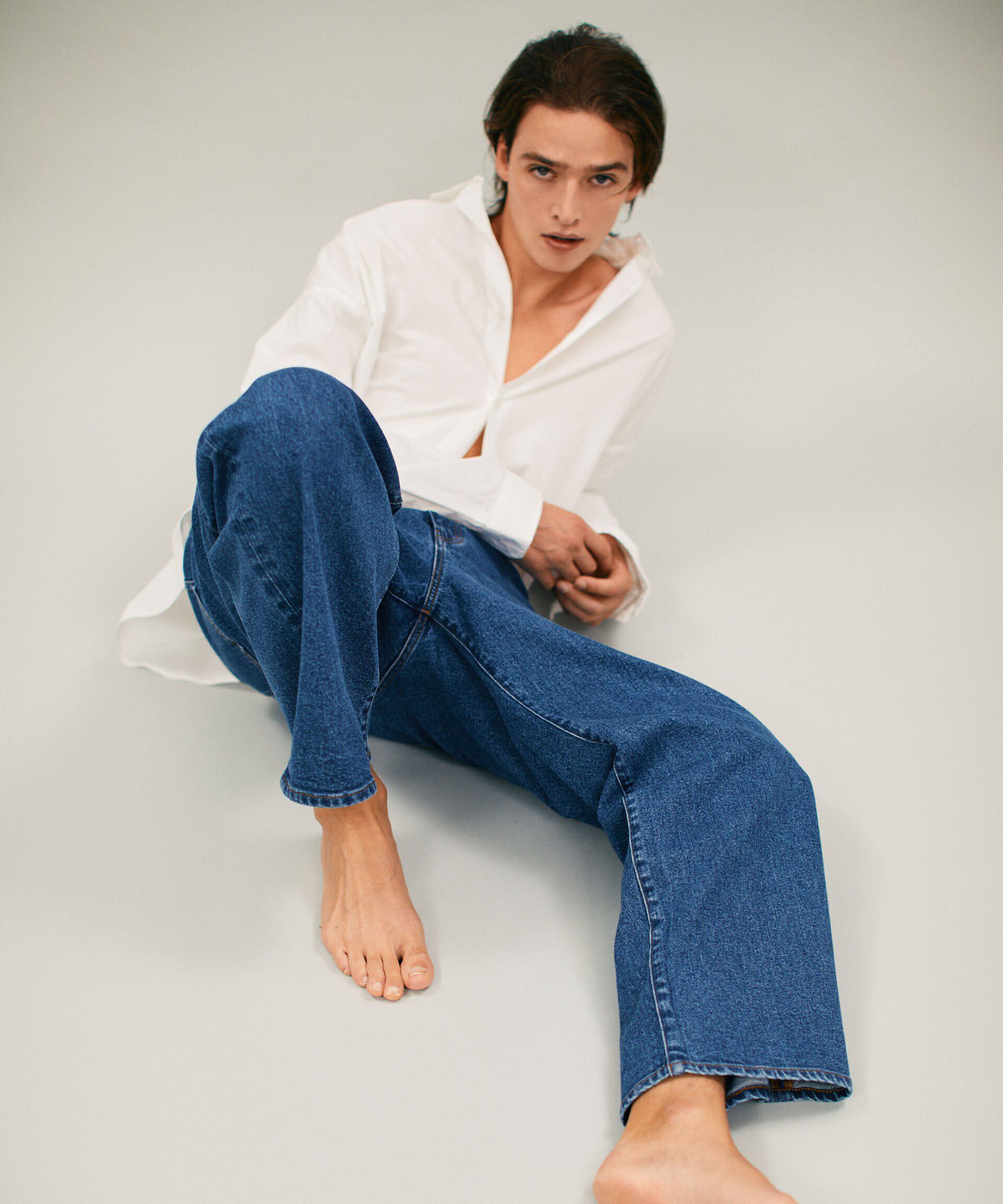 nano･universe「「MC」TIMELESS WARDROBE リラックスフィットデニム 252」|チノ|