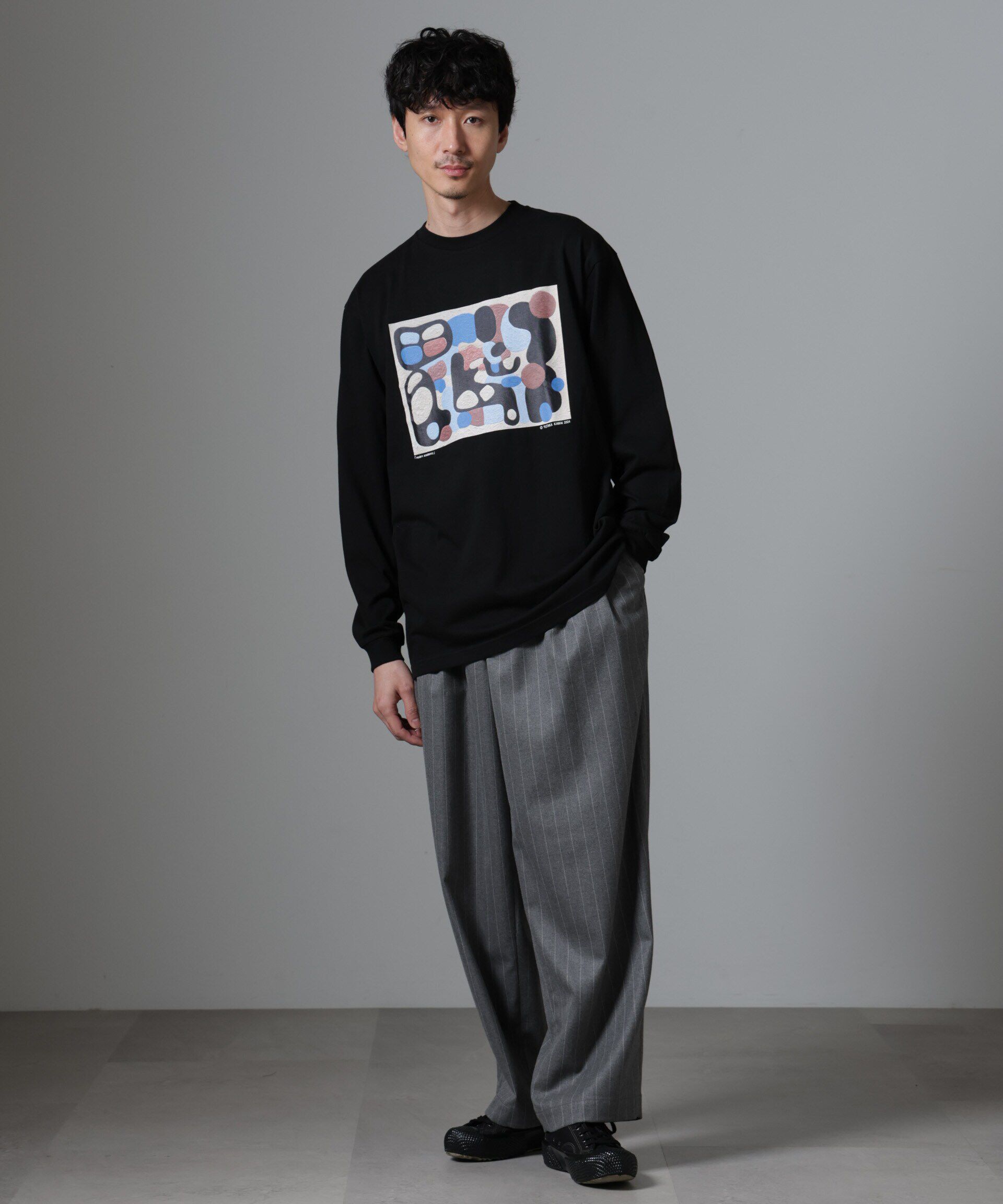 nano･universe「「着るアート」YUTAKA KAWAI ロングスリーブTEE」|Tシャツ・カットソー|