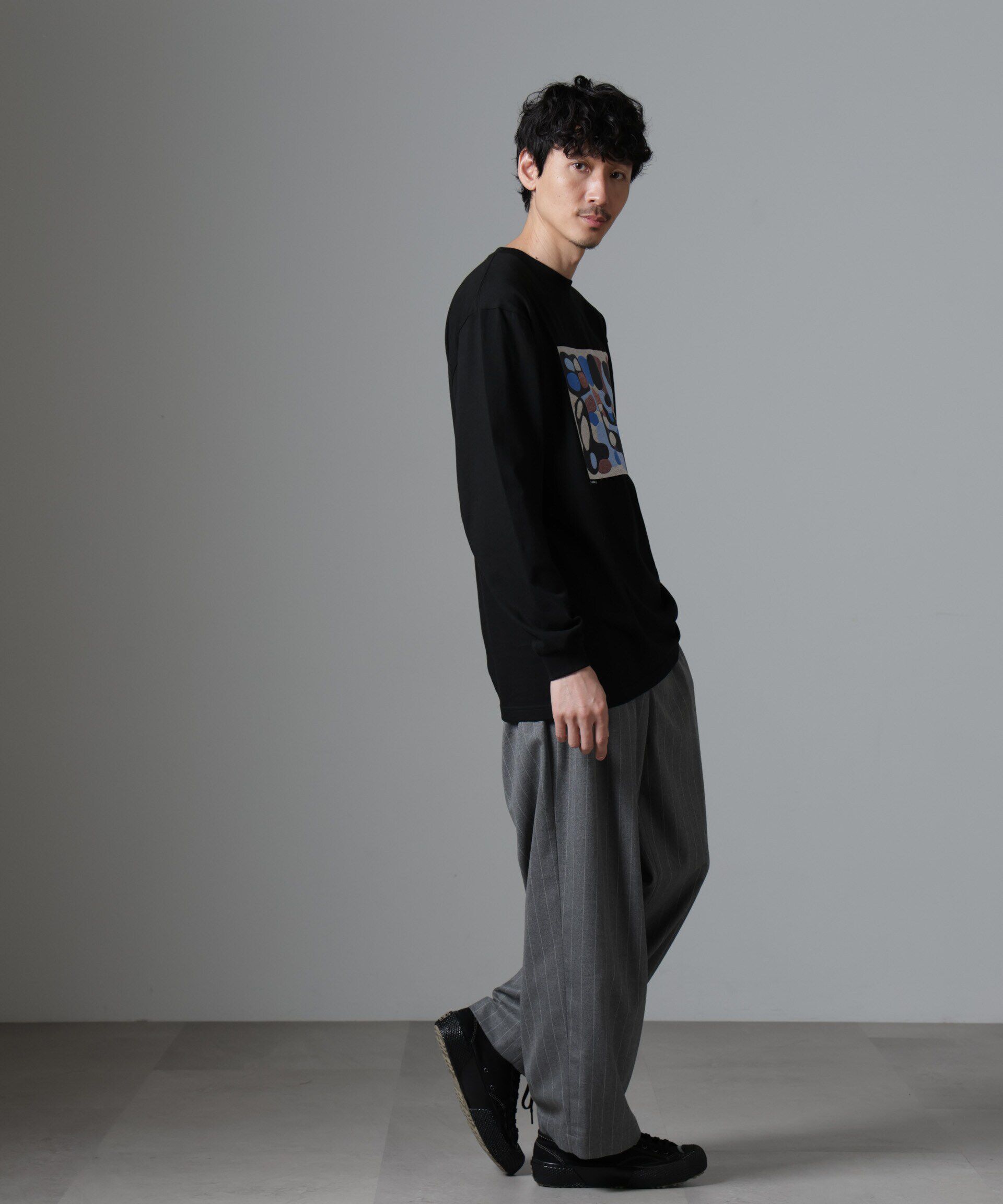 nano･universe「「着るアート」YUTAKA KAWAI ロングスリーブTEE」|Tシャツ・カットソー|