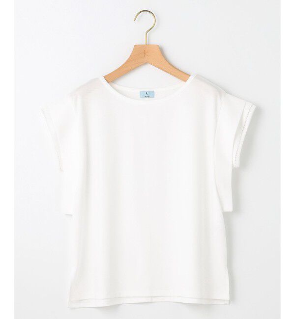 組曲「ハシゴレースフレンチスリーブ カットソー」|Tシャツ・カットソー|