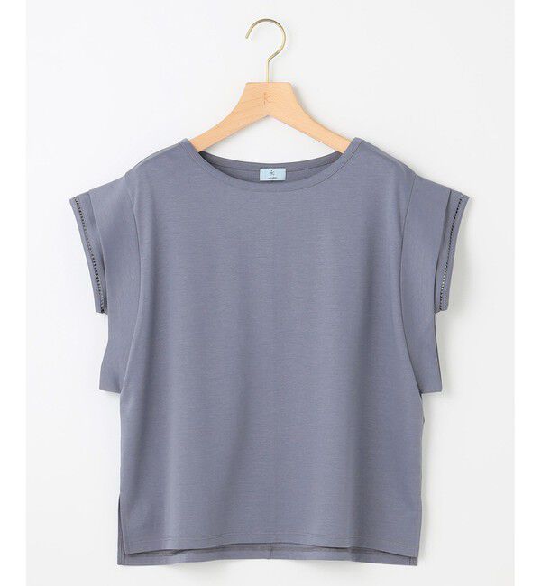 組曲「ハシゴレースフレンチスリーブ カットソー」|Tシャツ・カットソー|