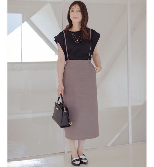 組曲「ハシゴレースフレンチスリーブ カットソー」|Tシャツ・カットソー|