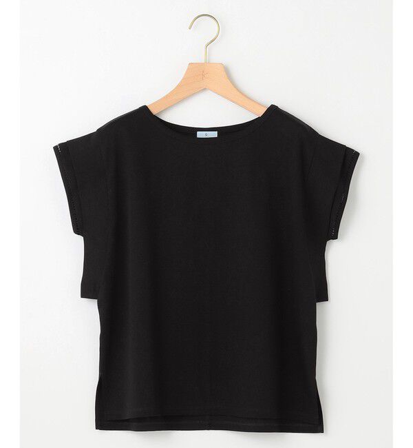 組曲「ハシゴレースフレンチスリーブ カットソー」|Tシャツ・カットソー|